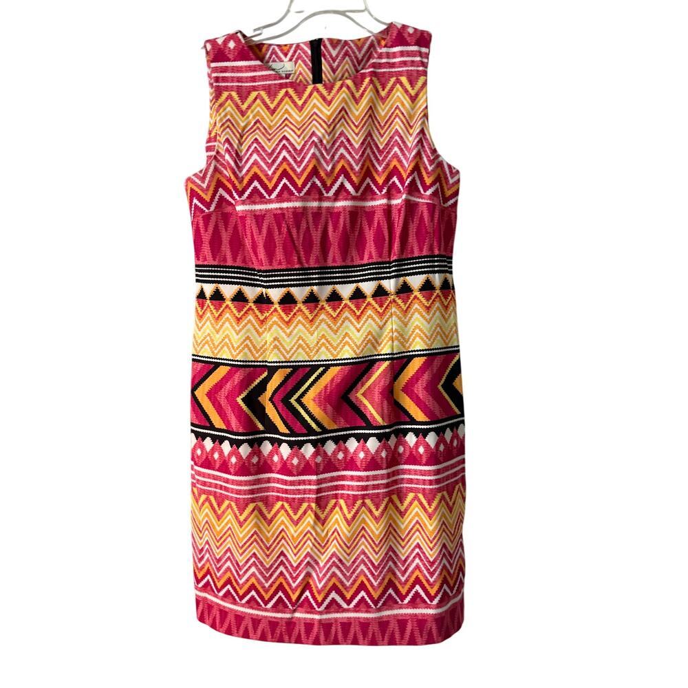 Kim Rogers Women's Size 14 Pink and Orange Dress